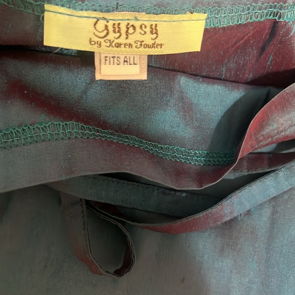 Iridescent maxi skirt - Picture 4 of 5